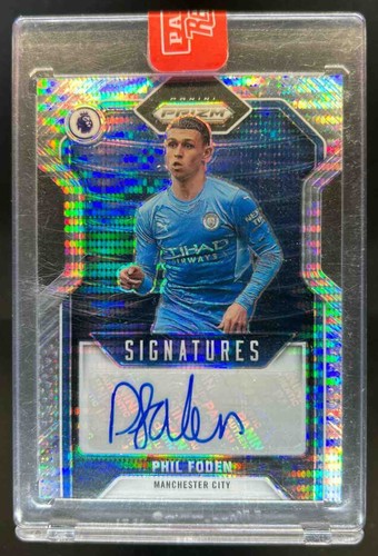 Phil Foden 2022 Panini Prizm Premier League Breakaway