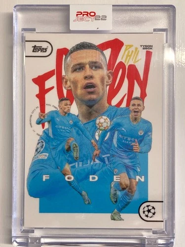 Phil Foden 2022 Topps Project 22