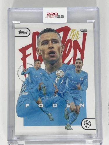 Phil Foden 2022 Topps Project 22