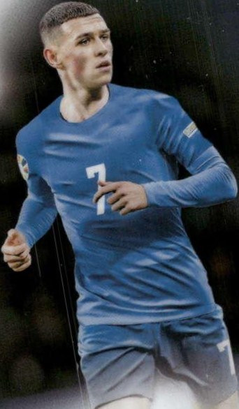 Phil Foden 2024 Topps Chrome UEFA EURO