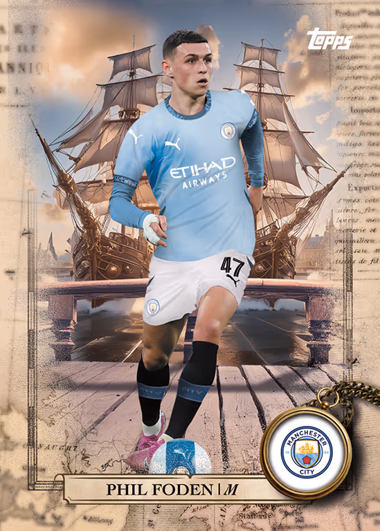 Phil Foden 2024 Topps Inception UEFA Club Competitions