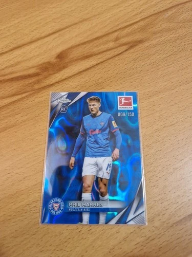 Phil Harres 2024 Topps Bundesliga Chrome Blue Lava /150