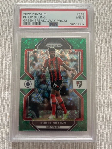 Philip Billing 2022 Panini Prizm Green Breakaway /5