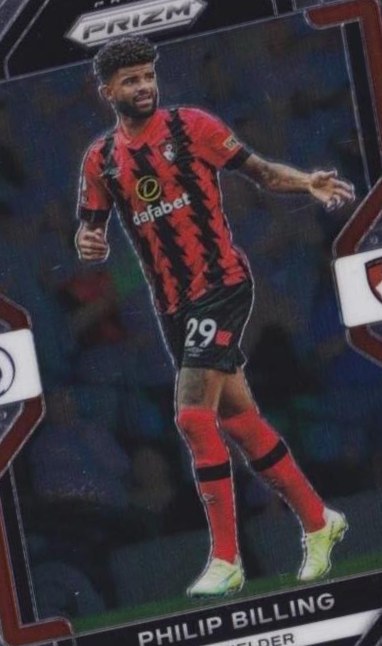 Philip Billing 2022 Panini Prizm Premier League 35