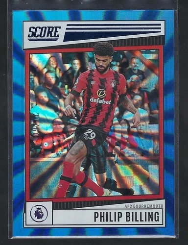 Philip Billing 2022 Panini Score Blue Laser /60