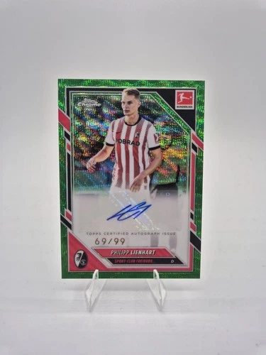 Philipp Lienhart 2025 Topps Chrome Green Wave /99