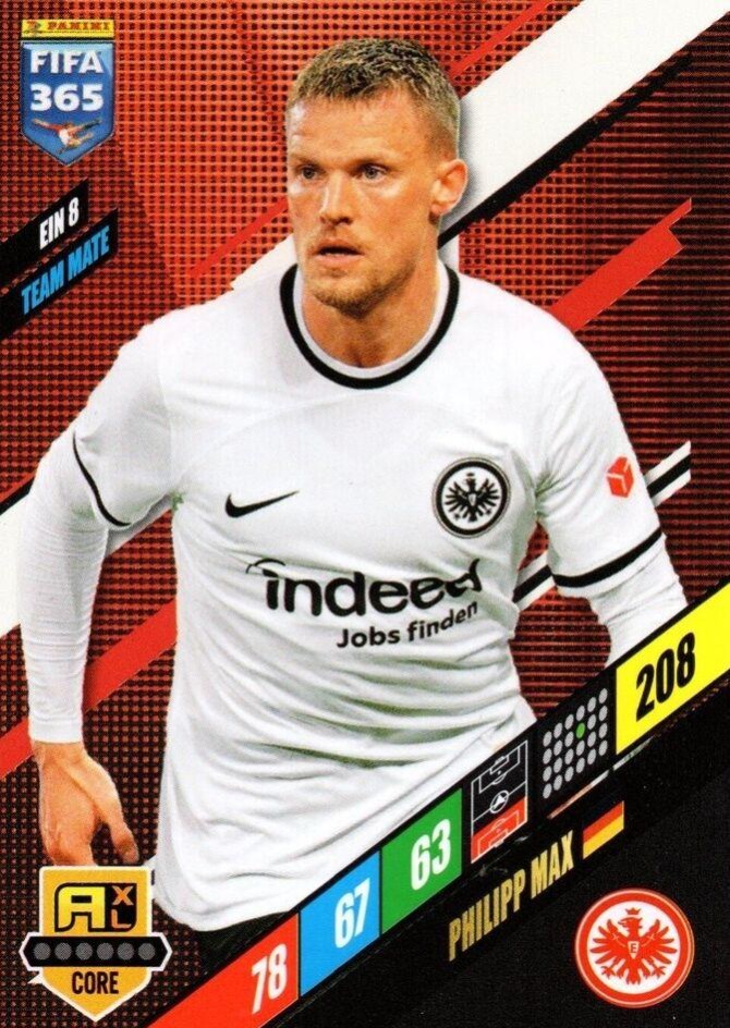 Philipp Max 2024 Panini Adrenalyn XL FIFA 365