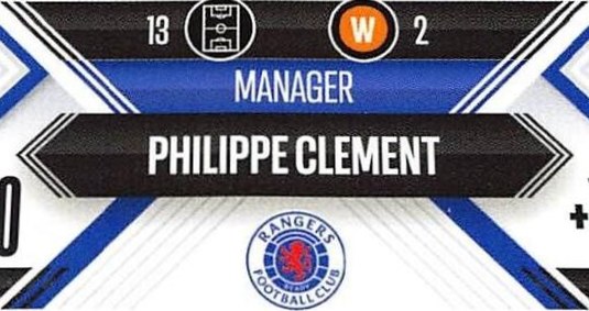 Philippe Clement 2024 Topps Match Attax UEFA Club Competitions Extra