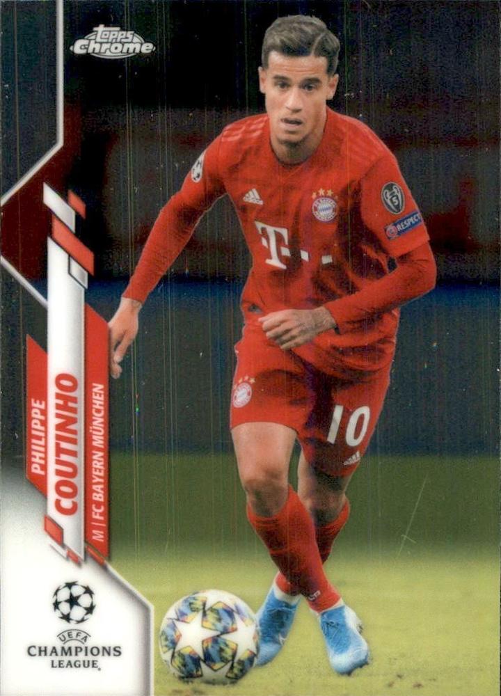 Philippe Coutinho 2019 Topps Chrome UCC 13