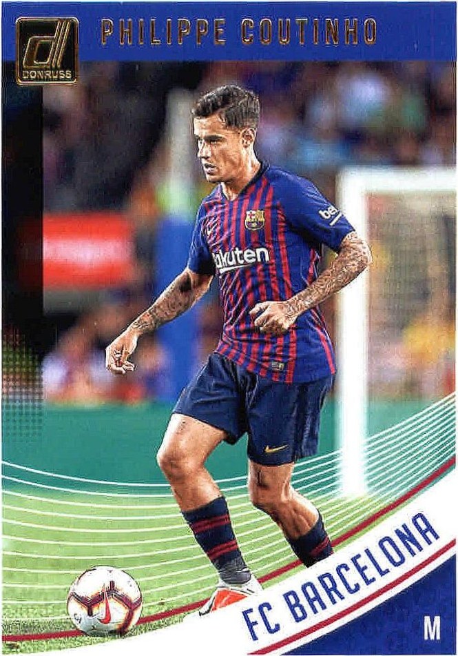 Philippe Coutinho 2018 Panini Donruss Soccer 3