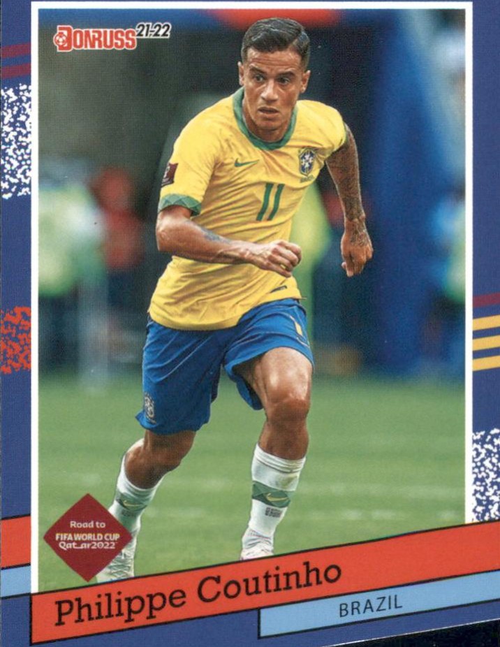 Philippe Coutinho 2021 Panini Donruss Soccer 5