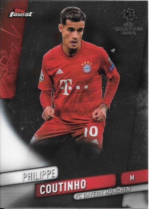 Philippe Coutinho 2019 Topps Finest UEFA 21
