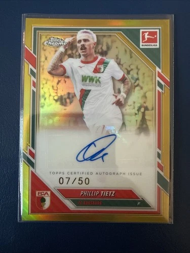 Phillip Tietz 2026 Topps Chrome Gold /50