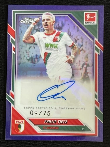 Phillip Tietz 2025 Topps Chrome Purple Refractor /75