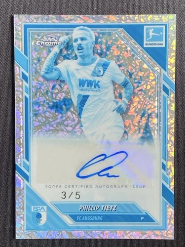 Phillip Tietz 2026 Topps Cromo Bundesliga FrozenFractor /5