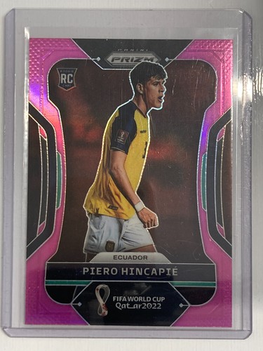 Piero Hincapié 2022 Panini Prizm World Cup Pink