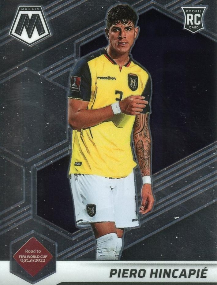 Piero Hincapie 2021 Panini Mosaic Road to FIFA World Cup