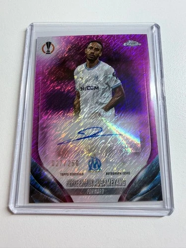 Pierre-Emerick Aubameyang 2023 Topps Chrome /250