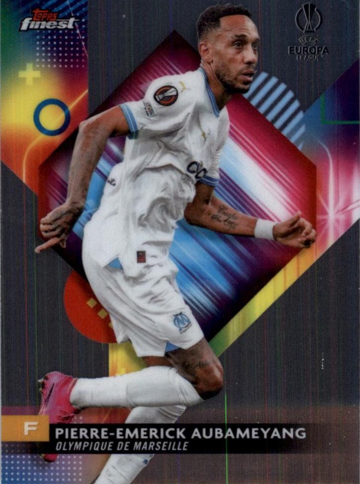 Pierre Emerick Aubameyang 2023 Topps Finest UEFA Club Competitions