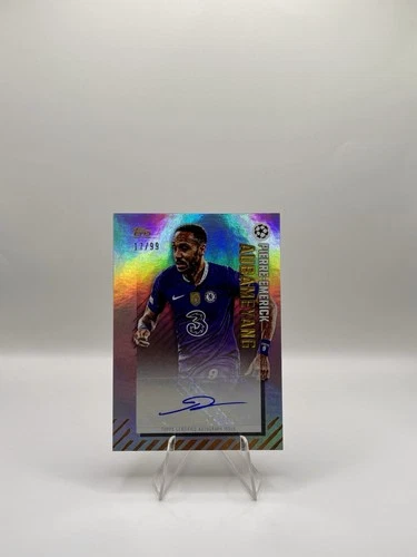 Pierre-Emerick Aubameyang 2022 Topps Gold X Gold /99