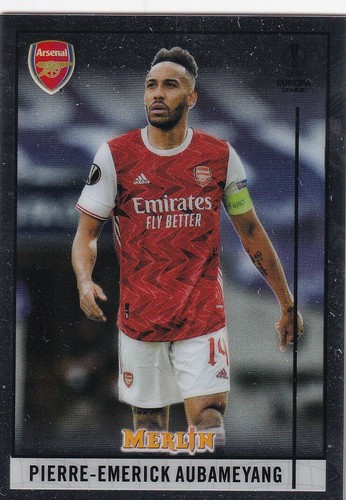 Pierre-Emerick Aubameyang 2020 Topps Merlin Chrome