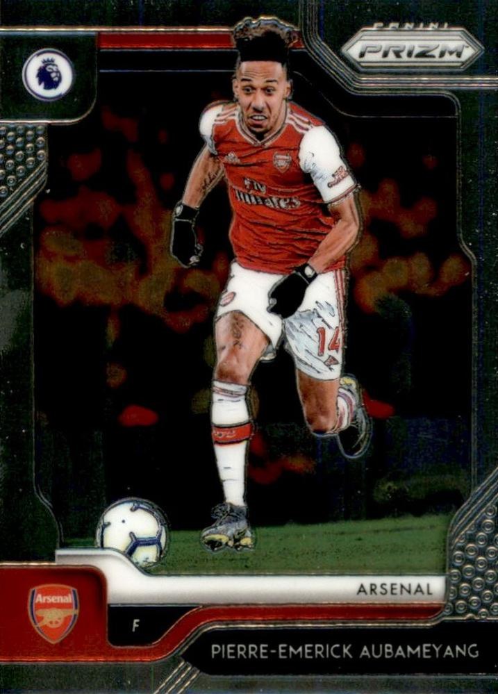 Pierre-Emerick Aubameyang 2019 Panini Prizm Premier League 134