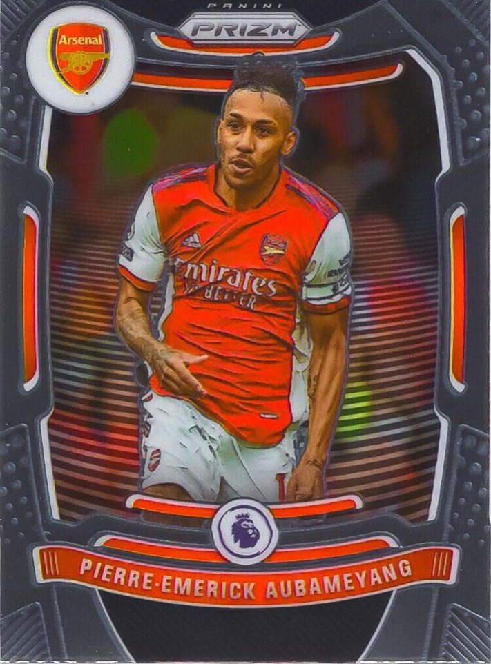 Pierre-Emerick Aubameyang 2021 Panini Prizm Premier League 51