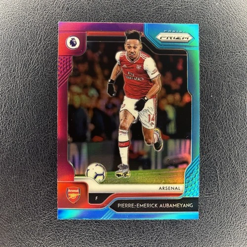 Pierre-Emerick Aubameyang 2019 Panini Prizm Purple Blue