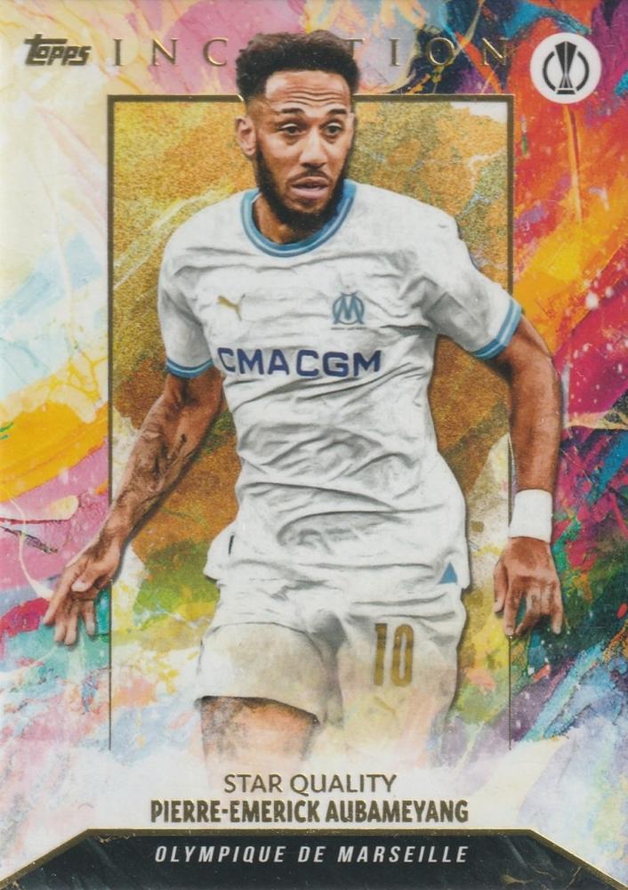 Pierre Emerick Aubameyang 2023 Topps Inception UEFA Club Competitions