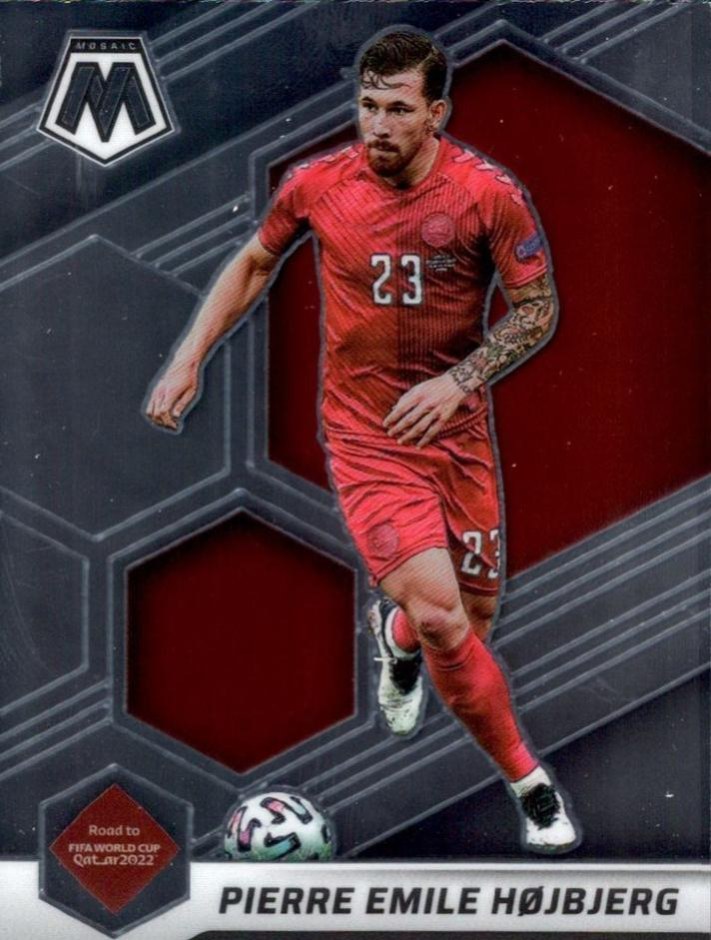 Pierre Emile Hojbjerg 2021 Panini Mosaic Road to FIFA World Cup