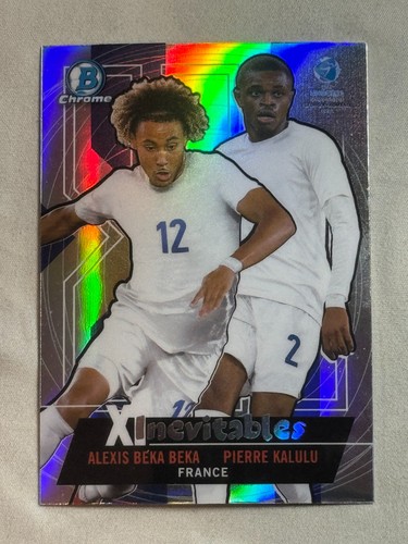 Pierre Kalulu 2022 Panini Bowman Chrome #XI-3