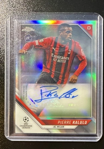 Pierre Kalulu 2022 Topps Chrome Refractor