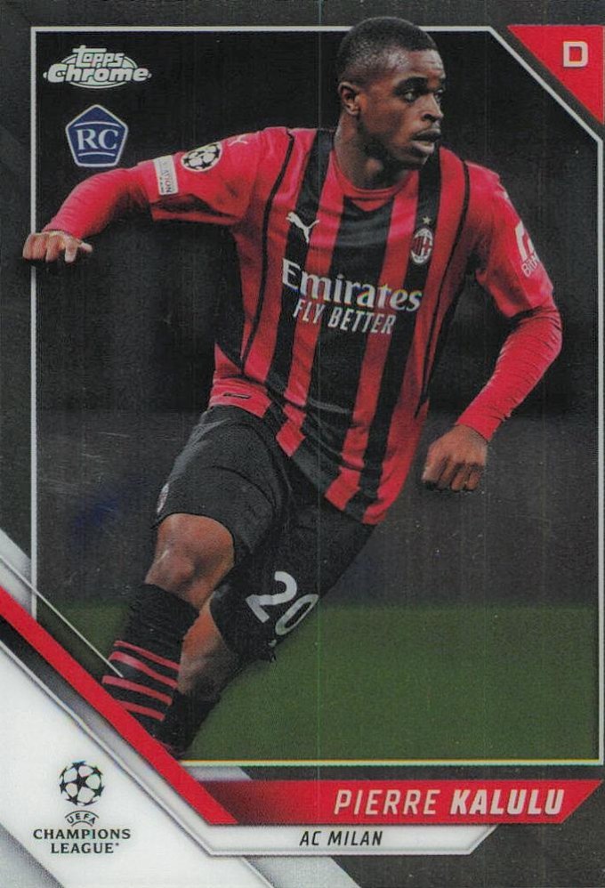 Pierre Kalulu 2021 Topps Chrome UCC 67
