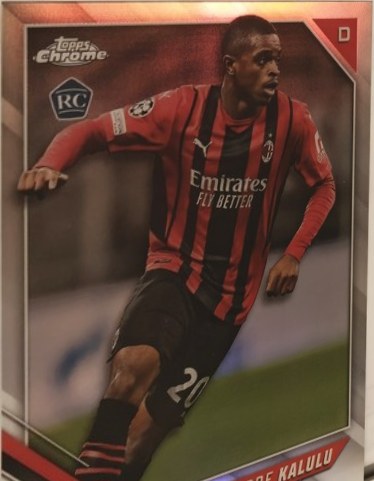 Pierre Kalulu 2021 Topps Chrome UCL Refractor