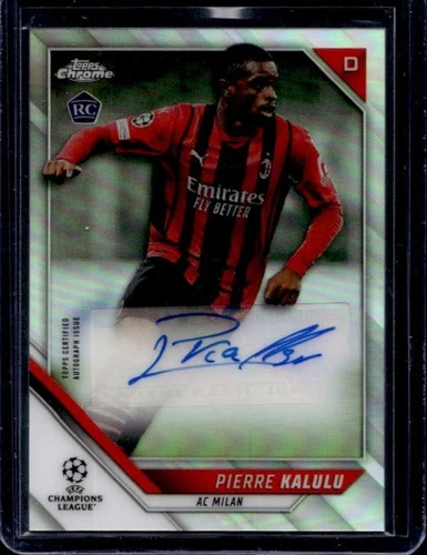 Pierre Kalulu 2021 Topps Chrome UEFA