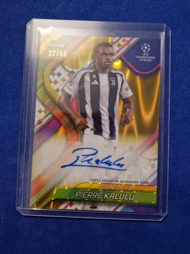Pierre Kalulu 2024 Topps Finest 22/50