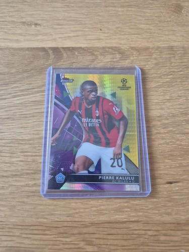 Pierre Kalulu 2021 Topps Finest /250