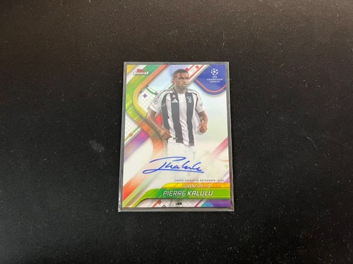 Pierre Kalulu 2024 Topps Finest Silver