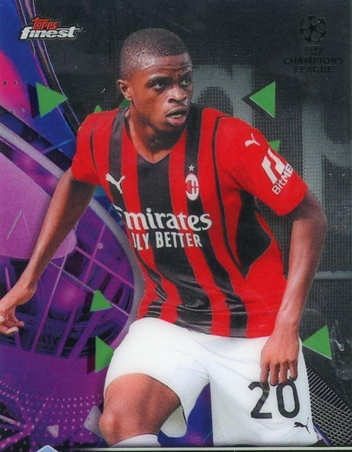 Pierre Kalulu 2021 Topps Finest UEFA 16