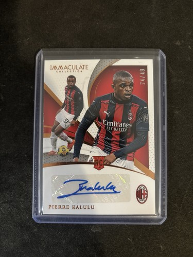 Pierre Kalulu 2021 Panini Immaculate /49