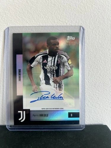 Pierre Kalulu 2025 Topps Juventus Team Set 19/99