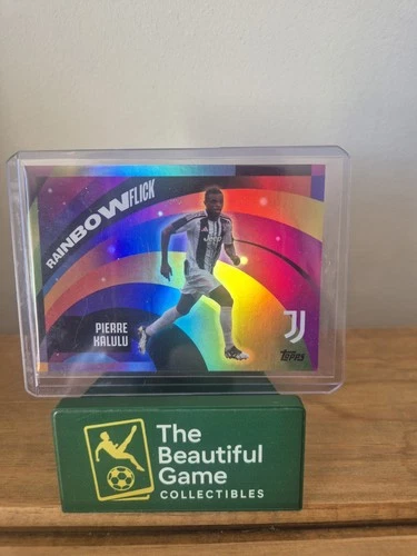 Pierre Kalulu 2025 Topps Juventus Team Set Rainbow Flick