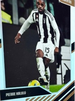 Pierre Kalulu 2024 Panini Merlin Chrome Silver Refractor /149