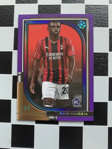Pierre Kalulu 2021 Topps Museum Amethyst /99