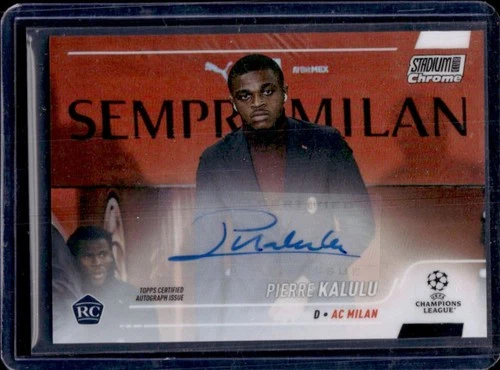 Pierre Kalulu 2021 Topps Stadium Club Chrome