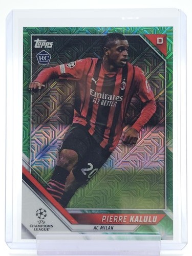 Pierre Kalulu 2021 Topps UEFA Champions League Green /99