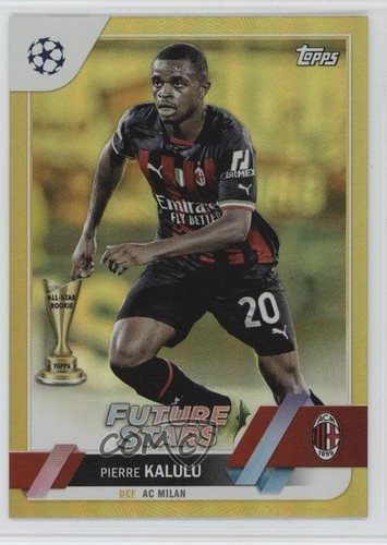 Pierre Kalulu 2022 Topps UEFA Club Competitions Gold Foil /50