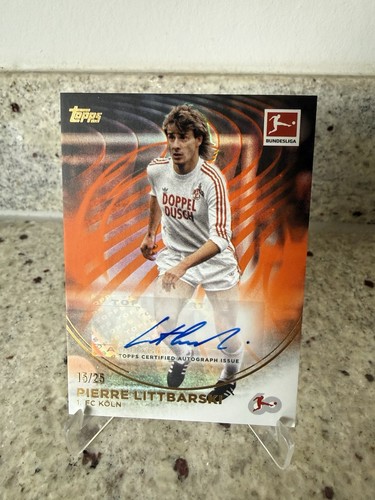 Pierre Littbarski 2024 Topps 60 Years Celebration Bundesliga /25