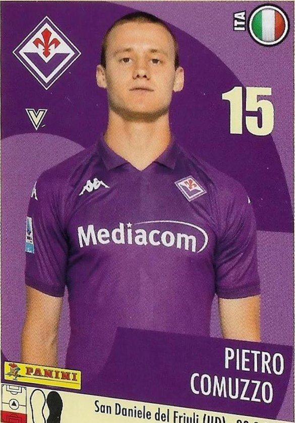 Pietro Comuzzo 2024 Panini Calciatori Stickers