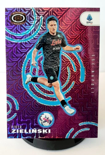 Piotr Zielinski 2022 Panini Chronicles Purple Mojo Prizm